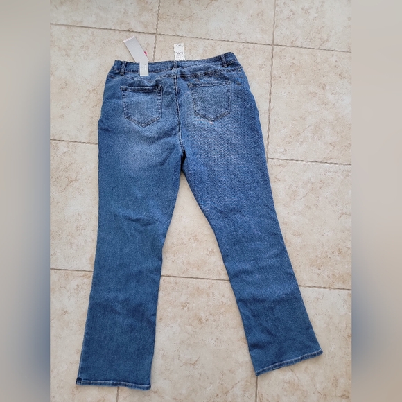 Legendary by Ashley Stewart Bootcut Jeans - Picture 5 of 7